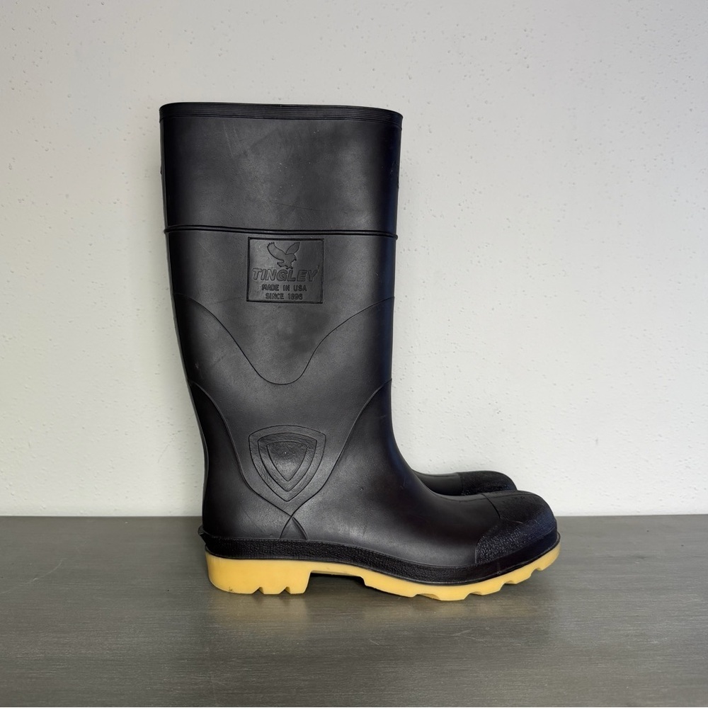 TINGLEY Rubber Boots Men’s Size 10 Farming Hunting Duck Wading Waterproof Boots